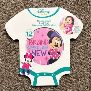 Disney Minnie Mouse Milestone Belly Stickers